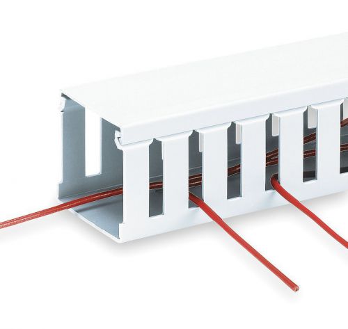 G1.5X3WH6 Panduit 1.75Wx3H White Wide Slot Wiring Duct One Lot of 120&#039;