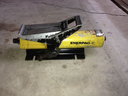 Enerpac Air Pneumatic Foot Pedal Acutated Hydraulic Pump 10k PSI