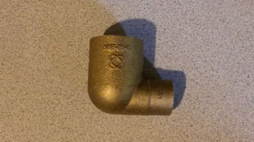 NIBCO 707-LF 1-1/4 X 3/4 Reducing Elbow, 90 ELL C x C Cast DZR Brass Pressure