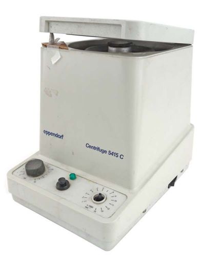 Eppendorf 5415c lab benchtop 14000rpm centrifuge +f-45-18-11 18-slot rotor parts for sale