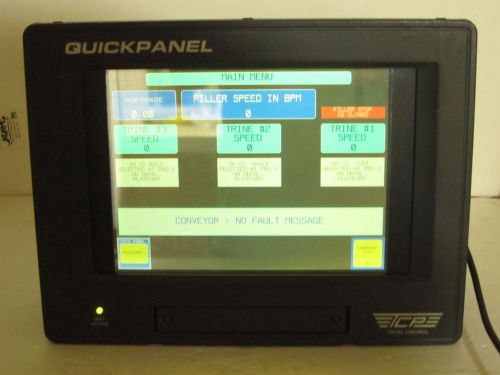 TESTED TOTAL CONTROL QPI11100S2P SER B QPI-ABR-001 QUICKPANEL FANUC QUICK PANEL