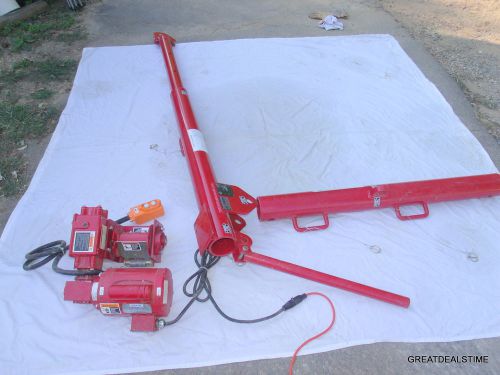 1 ton thern powered davit crane, hoist, winch 5124,electric 4wp2-k,mountable for sale