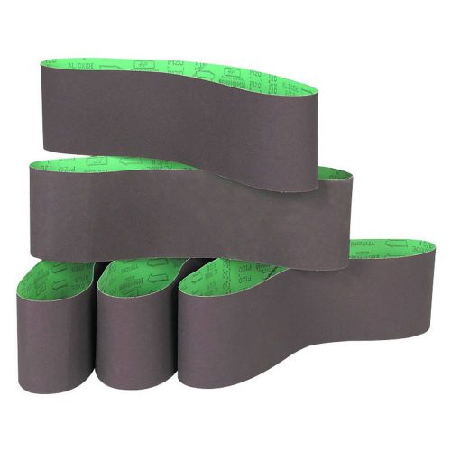 6 in. x 48 in. 120 grit sanding belt 5 pc for sale