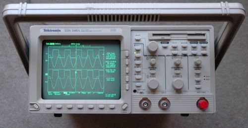 Tektronix TDS340A Digital Oscilloscope, Passed all self testing, Calibrated