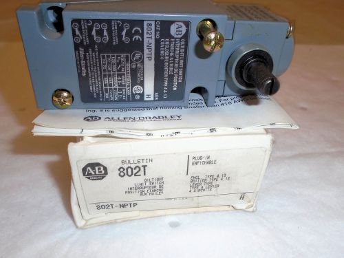 New allen bradley 802t-nptp oil tight limit switch series j for sale