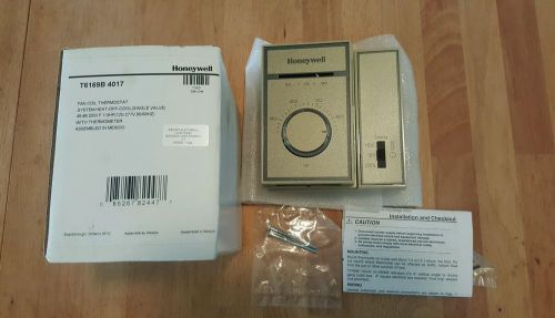 Honeywell Thermostat, Medium Duty Line Voltage - T6169B4017