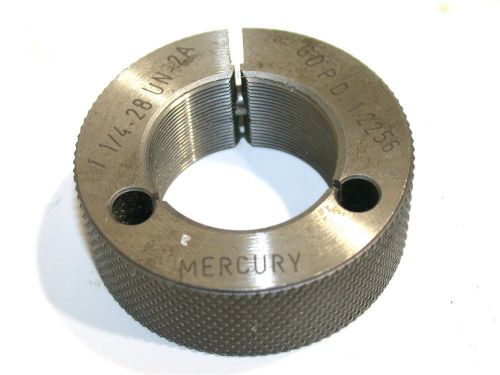 MERCURY GO THREAD RING GAGE 1 1/4&#034;-28 UN-2A