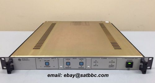 Miteq 1:1 REDUNDANT SWITCHOVER UNIT, SINGLE TRANSFER MODEL RSU-B-LC,  50-180 MHz