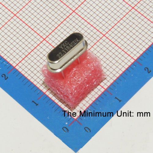 20Pcs HC-49S 22.1184MHz Crystal Oscillator ±20ppm 20pF ROSH High quality New