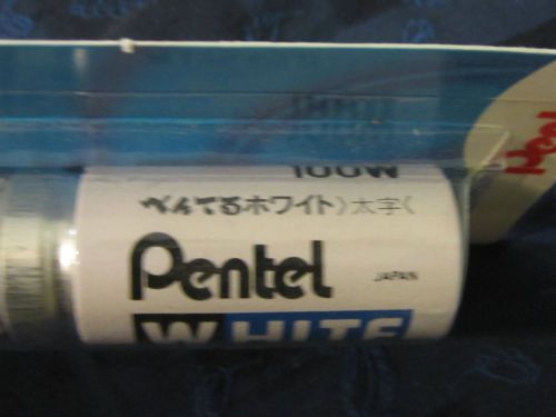 NEW Lot of 10- W100 Pentel White Paint Markers  Display PKG Lifetime Warranty