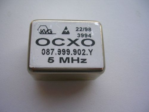 5 MHZ OCXO KVG 5 VDC  5.10-9 / Day