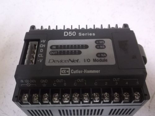 CUTLER-HAMMER DN50SRA14 PLC MODULE *USED*