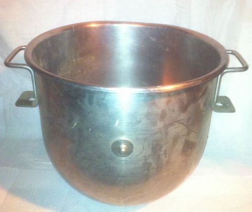 Mixing Bowl Stainless Steel Pizza Bakery Dough Used Kitchen 20 Qt ? Fits Hobart