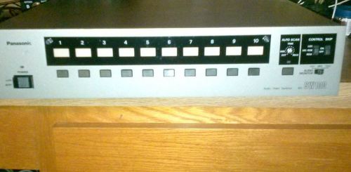 Panasonic Audio/Video Switcher Model SW-100