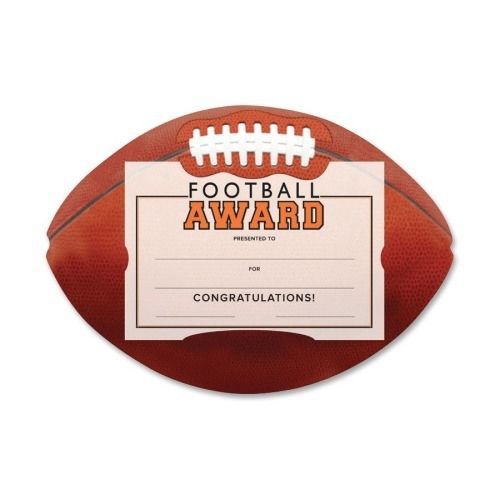 Southworth Motivations Football Award Certificate