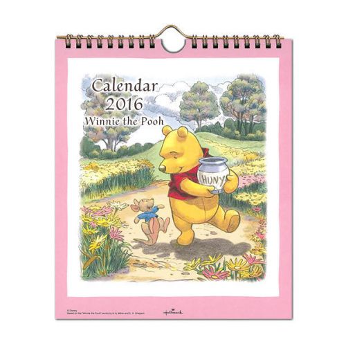 2016 Wall Calendar Winnie the Pooh #01