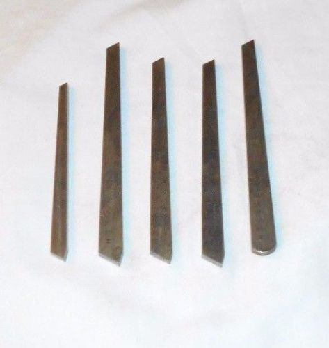 Metal Lathe Bits              Lot Of 5 Pieces              HS157   254   536