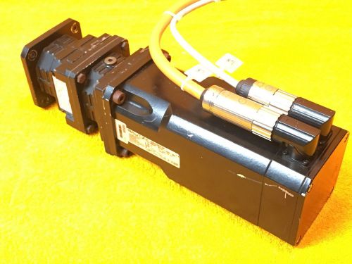 ***PERFECT*** BAUTZ M504F-B0101-7000-5BS AC SERVOMOTOR &amp; SPN 21501 GEAR HEAD