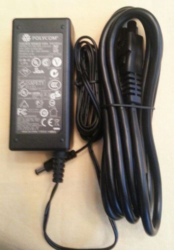 Polycom Model SPS-12A-015 Power Adapter PN 1465-42340-002 Output 24V 500mA