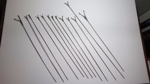 Laparoscopy stryker lot of 14 dissectors, graspers,scissors,boipsy,forceps for sale