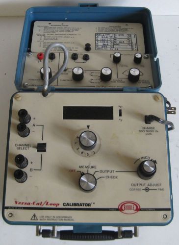 Biddle Instruments Versa-Cal/Loop Thermocouple/Millivolt Calibrator 720360-2