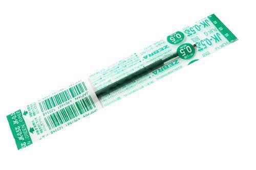 [Set of 20] Zebra JK-0.5 Gel Ink Multi Pen Refill - 0.5 mm - (Japan Import)