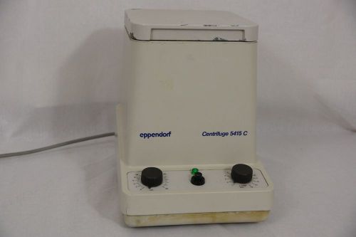 Eppendorf 5415C Centrifuge w/ Rotor F45-18-11 &amp; Lid  Microcentrifuge *TESTED*