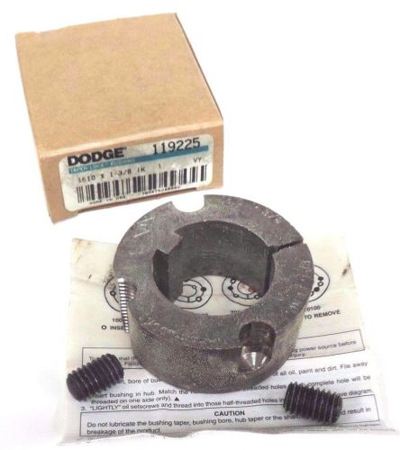 NIB DODGE 119225 TAPER-LOCK BUSHING 1610 Z 1-3/8