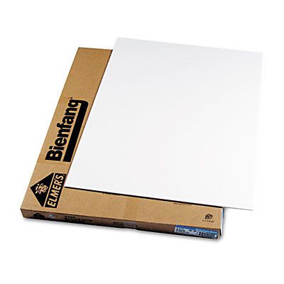 Polystyrene Foam Board, 30 x 40, White Surface and Core, 10/Carton