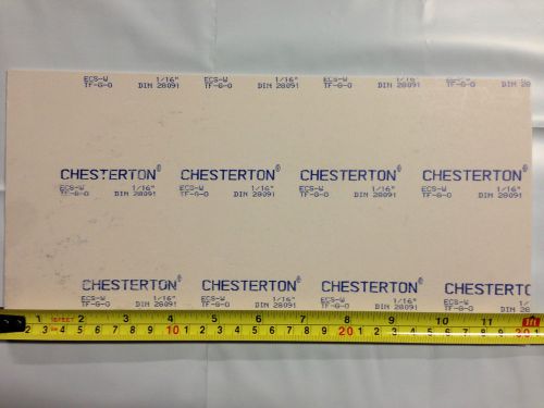 LOT of 5 New Chesterton ECS-W PTFE Sheet Gasket 1/16&#034;x6&#034;x12&#034; FREE PRIORITY SHIP