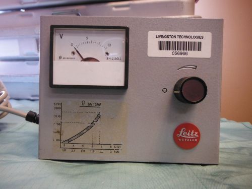 Leitz Variable Microscope 301-211.001 Power Transformer Laboratory EG