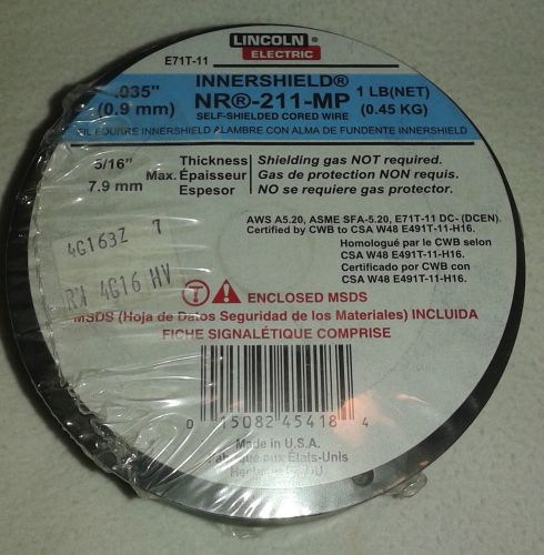 Lincoln E71T-11 Innershield NR-211-MP 1 LB .035&#034;