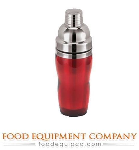 Paderno 41481-03 Cocktail Shaker 18.5 oz. red