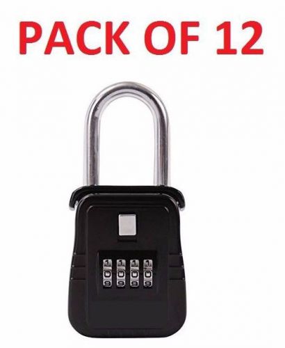 Pack of 12 lockbox key lock box for realtor real estate 4 digit for sale