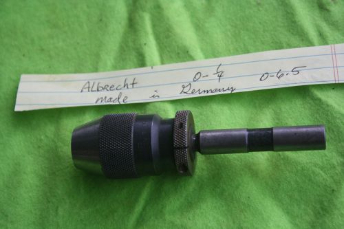 ALBRECHT KEYLESS CHUCK 0-1/4 0-6.5