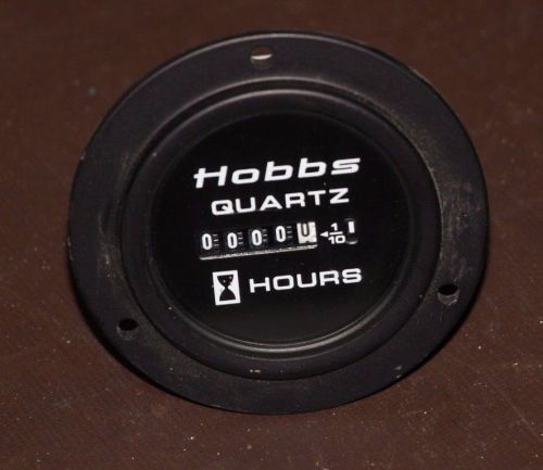 NEW HOBBS 85097 Hour Meter, DC Quartz