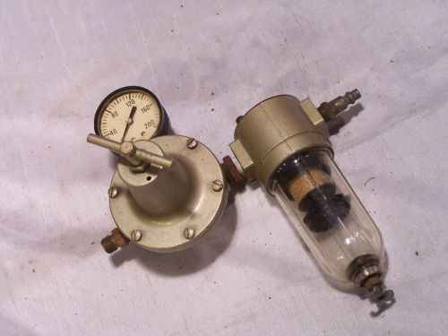 VINTAGE NEW SEARS CRAFTSMAN AIRCOMPRESSOR OIL WATER SEPARATOR REGULATOR PARTS GA