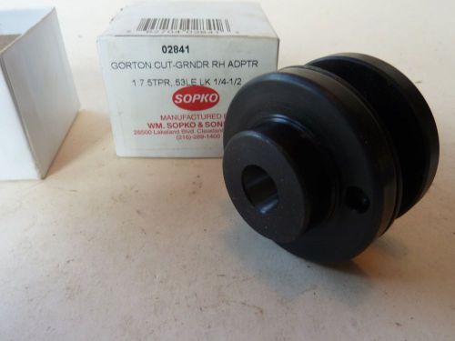 Gorton 375 cutter grinder wheel collets