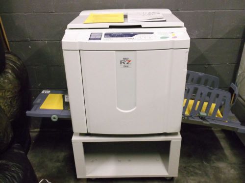 Riso RZ220 High Speed Digital Duplicator MAKING EXCELLENT PRINTS