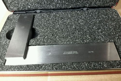 Starrett-#20-4 1/2&#034; Master Precision Square With Protective Case.