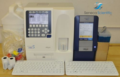 Abaxis vetscan vs2 + hm5 veterinary chemistry hematology cbc analyzer system lab for sale