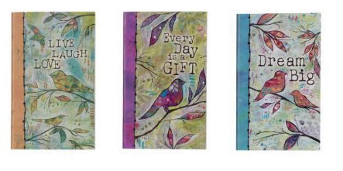 Ganz Spring Song  Mini Journals by BJ Lantz  - Set of 3 ER16357 FREE US SHIPPING