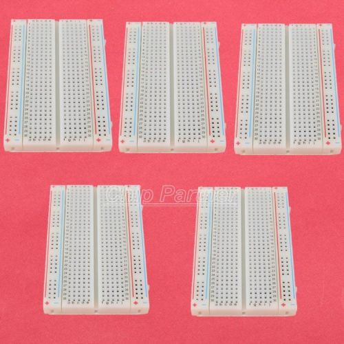 5pcs prototype breadboard socket vero electronic deck 400 8.5*5.5cm for sale