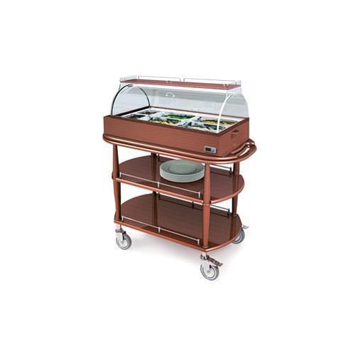 New Lakeside 70375 Hot Meal Cart-Spice