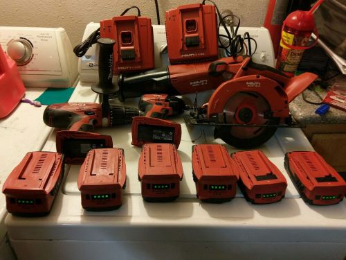 Hilti 18v cordless combo set