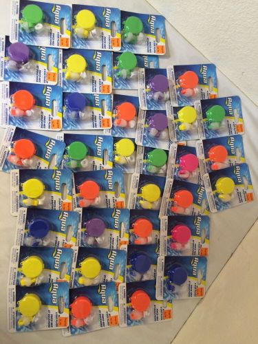 Lot Of 35 AQUA SPORT NOSE CLIP &amp; EAR PLUGS SET Sealed variety of colors