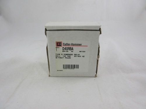 *NEW* CUTLER HAMMER D40RBA TYPE R REED RELAY *60 DAY WARRANTY*