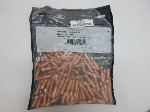 Tregaskiss 403-20-35 contact tip .035 0.9mm welding pack of 100 pcs for sale
