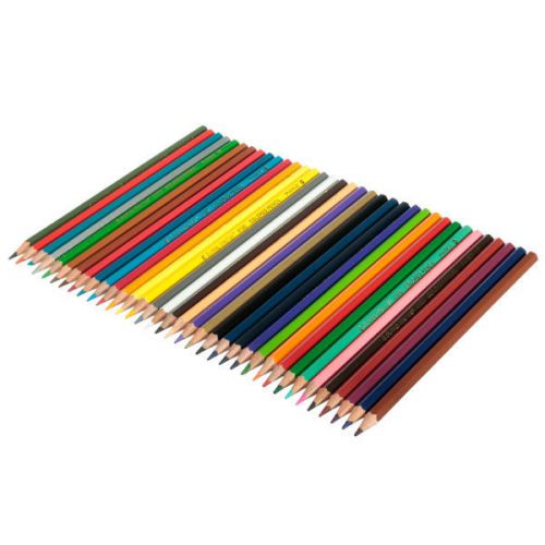 New 36 Color Non-toxic Drawing Pencils Set for Artist Writing Sketching