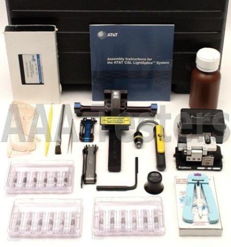 At&amp;t csl lightsplice sm mm splice kit w/ cleaver for sale